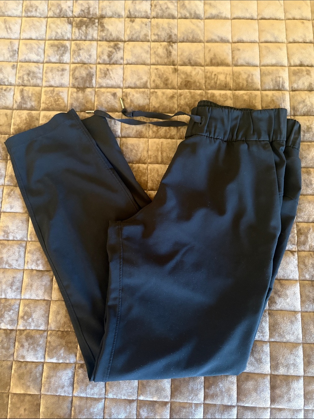 lululemon athletica Black Drawcord Joggers
